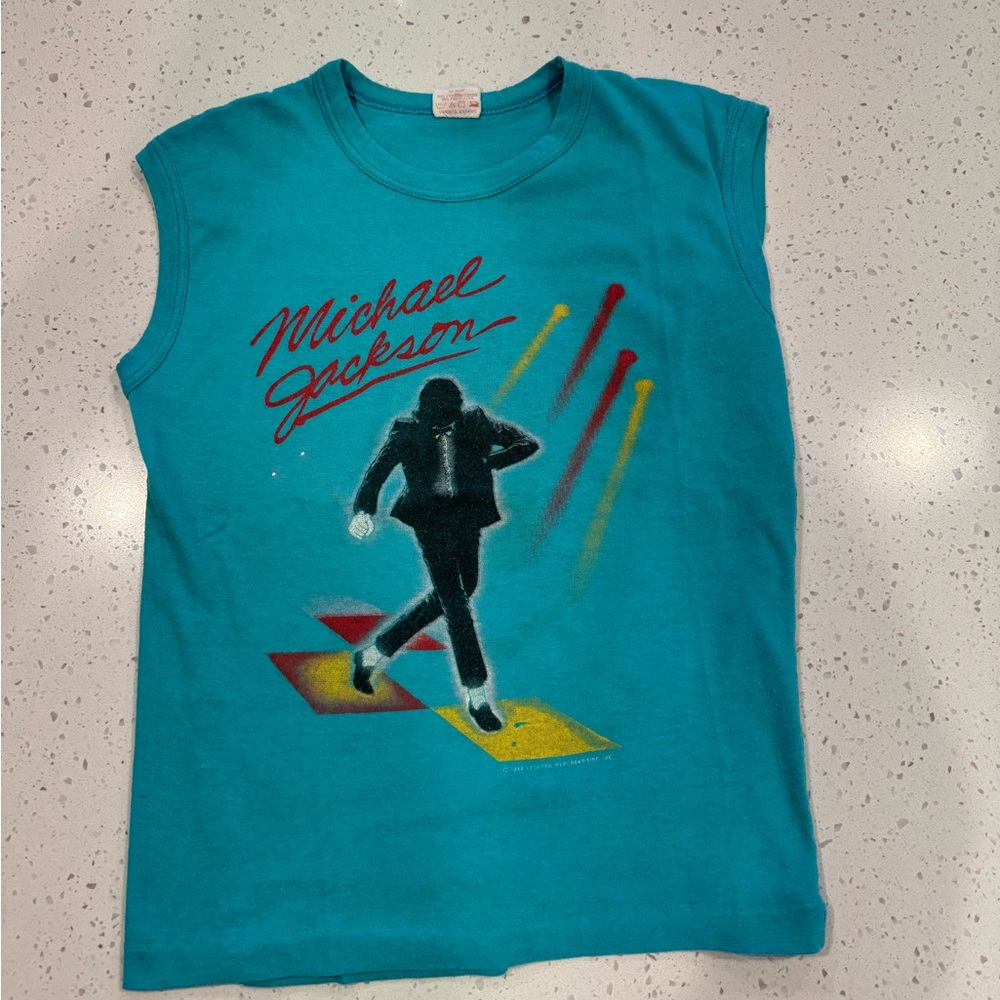 Micheal Jackson original concert tee